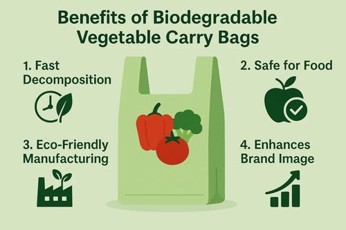 Últimas notícias da empresa sobre Os Benefícios Ambientais da Mudança para Sacolas Plásticas Compostáveis