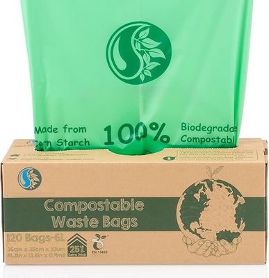 sacos de lixo biodegradáveis