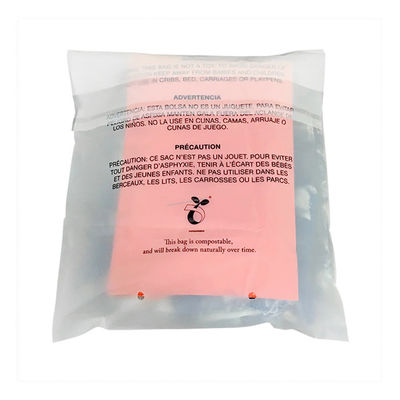 Bom preço Sacos de vestuário auto-aderentes compostáveis Eco-friendly Custom Printed on-line