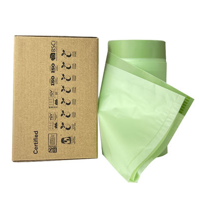Bom preço Sacos de lixo compostáveis - Sacos de composto com cordas de tração - 100% biodegradáveis e recicláveis on-line