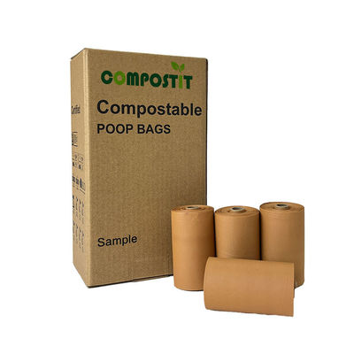 Sacos ecológicos de cocô para cães à prova de vazamento, sem cheiro, extra grossos, sacos de cocô biodegradáveis,