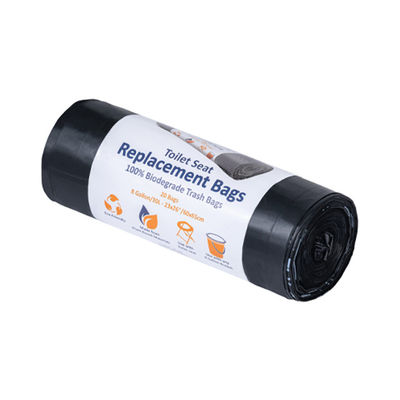 Bom preço 100% de Amido de Milho Biodegradável Compostavel Varejo de Alta Qualidade Sustentável Amigável ao Ambiente Saco de Resíduos Impresso Personalizado on-line