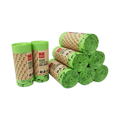 Sacos de lixo compostáveis por atacado