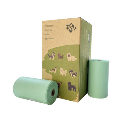 Bom preço Sacos de cocô para cães com topo plano e composto Sacos de cocô para cães descartáveis e ecológicos on-line