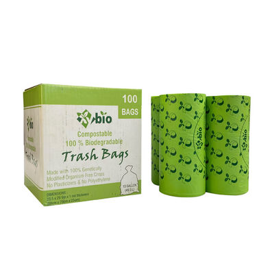 Bom preço Sacos pesados de lixo compostável Sacos verdes de lixo de 4 litros on-line