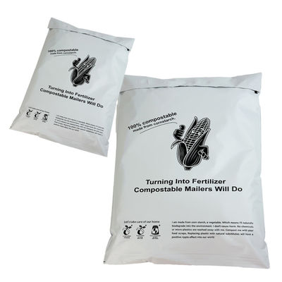 Logotipo personalizado Biodegradable Poly Mailers Saco Eco Amigável Feito de Amido de Milho