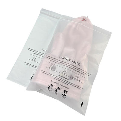 Bom preço Sacos de vestuário com ziplock compostáveis personalizados para embalagens ecológicas on-line