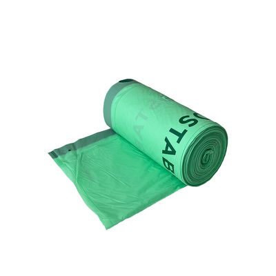 Bom preço Sacos de lixo biodegradáveis de cordas de tração não tóxicos com logotipo personalizado on-line