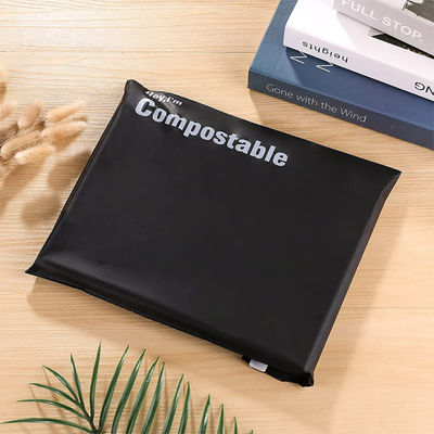 Bom preço Bolsas de correio compostáveis pretas Bolsas de correio poliestratificadas personalizadas Sem produtos químicos on-line